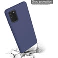 thumbnail image 6 of Galaxy Note 20 Case, Samsung Note 20 Case Liquid Silicone Case Dual Layer Hard PC Soft Silicone Rubber Bumper Slim Fit Protective Phone Case for Samsung Galaxy Note 20 5G, Night Blue, 6 of 12