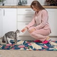 thumbnail image 3 of Golden Retriever and Pioneer Flower Kitchen Rugs Sets Of 2,Anti Fatigue Kitchen Mat Rugs Non Slip Washable,Decorative Kitchen Floor Mats for Kitchen,Sink,Laundry,17"x30"+17"x47", 3 of 7