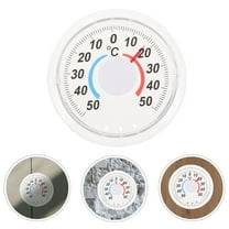 Masteelf  3 Pcs Thermometer Outdoor Celsius Window Cold and Heat Vertical
