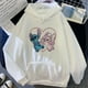 thumbnail image 1 of Disney-Sudadera con capucha de Lilo Stitch para hombre y mujer, ropa de calle con estampado de Anime Kawaii, de Manga corta, 1 of 5