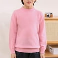 thumbnail image 4 of Jalioing Crew Neck Sweaters for Kids Soft Comfort Long Sleeve Knitted Pullover Boys Girls Casual Sweater Tops 4-18 Years, 4 of 4