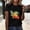 Black, variant on Graphic Tees for Women Fashion Casual Short Sleeve Round Neck Loose Fit Printed T Shirt for Daily Wear Women Clothing Black S