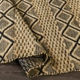 thumbnail image 4 of Mark&Day Area Rugs, 3x5 Lake Station Global Tan Area Rug, Brown Black Carpet for Living Room, Bedroom or Kitchen (3' x 5'), 4 of 5