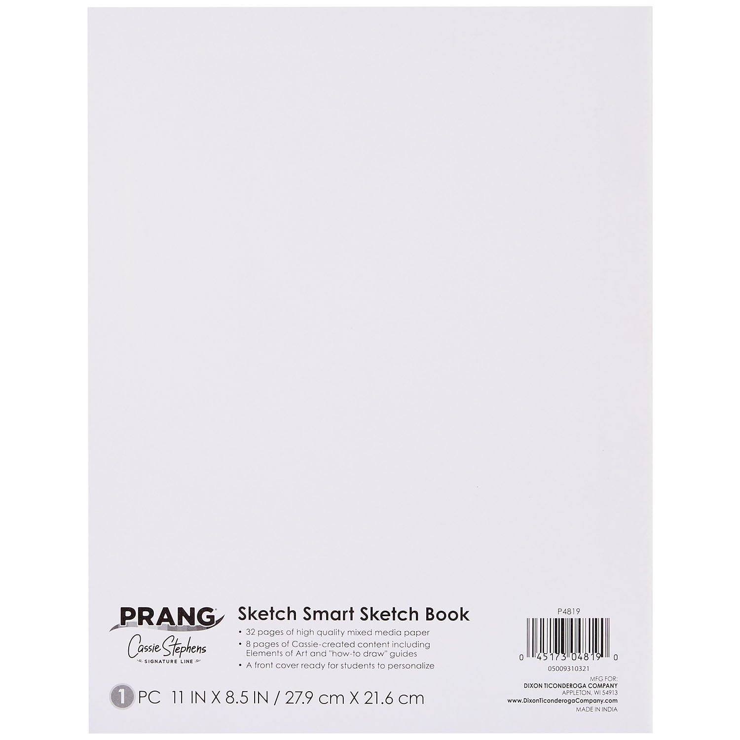 Sketch Book, Lightweight, 9 x 6, 100 Sheets - PAC2350, Dixon Ticonderoga  Co - Pacon