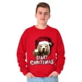 thumbnail image 5 of Funny Christmas Santa Bear Pun Sweatshirt for Men or Women Brisco Brands S, 5 of 6