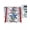Multicolor, variant on 4th of July RV Awning Sun Shade Screen 9'X7' Star USA Flag Mesh Sunscreen Eucalyptus Leaves Red Blue Awning Shade Screen with Zipper UV Blocker Completed Kits Outdoor Canopy for RV Motorhome Camper