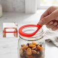 thumbnail image 3 of Wide Mouth Canning Lids With Handles Leak Proof Silicone Sealing Gasket For Jars And Pickling Containers Reusable Airtight Food Preservation Sealing Strip Home Decor, 3 of 3