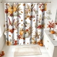 thumbnail image 5 of Halloween Shower Curtain Vintage Fall 70.9x59.1in Polyester Waterproof & Quick Dry for Bathroom Bathtub Home Apartment by MPOISVA, 5 of 6