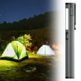 thumbnail image 4 of Chanana Small Rechargeable Pen Flashlights Work Light, Portable LED Pocket Flashlight Bright Flashlights for Home, Car, Emergencies, 6 Light Modes, LCD Display (Grey), 4 of 9