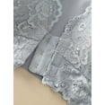thumbnail image 4 of Super Soft & Comfortable Front Close Bra, Elegant Lace Wireless Push Up Bra, Women's Lingerie & Underwear, 4 of 9