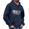 thumbnail image 2 of Styesk Sweatshirts pour Hommes Sweat à Capuche Décontracté Imprimé à Manches Longues, 2 of 3