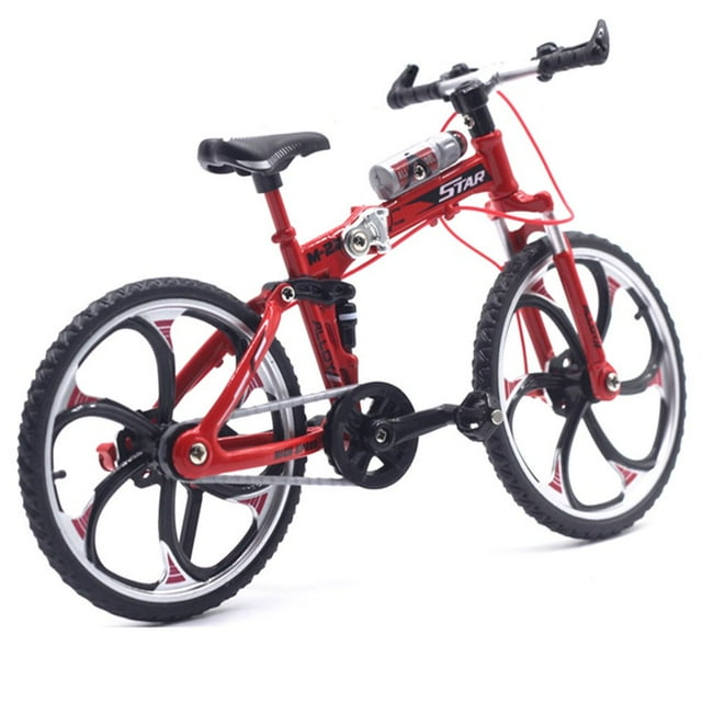1/10 Scale Simulation Alloy Mini MTB Racing Bike Model Kids Toy Decoration Gift