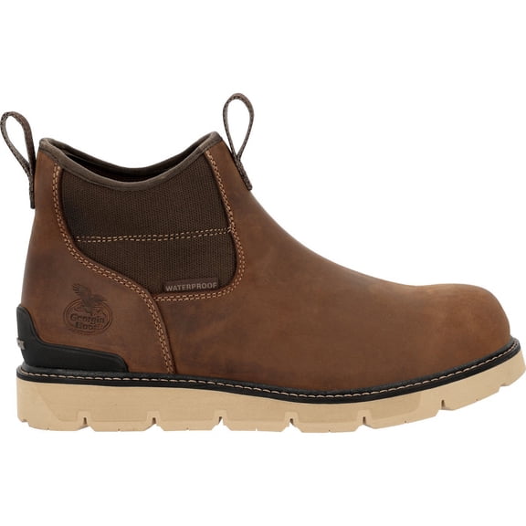 Georgia Boot Carbon Flex Wedge Chelsea Carbon Toe Work Boot
