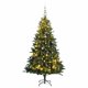 thumbnail image 3 of Árbol de Navidad Artificial Verde vidaXL con LEDs de 180 cm con Set, 3 of 9