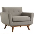 thumbnail image 1 of Hawthorne Collections Chaise d'Appoint Rembourrée en Granit, 1 of 5