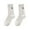 B, variant on Slouchy Socks for Women Women's Letter Embroidery Socks Cute Printing Short Socks Ankle Socks for Athletic Comfortable Gifts for Women Boot Socks for Women