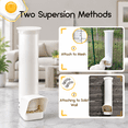 Automatic Chicken Feeder 7lb Large PVC No Waste Poultry Feeding ...