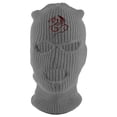 thumbnail image 1 of Gravity Threads Tribal Dragon 3-Hole Ski Mask - Heather Grey, 1 of 2