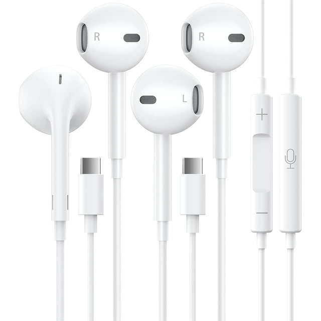 Auriculares USB C Zetuti para iPhone 15 Pro Max Galaxy S23/S22