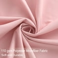 thumbnail image 2 of PiccoCasa 4 Pieces Bed Sheets Set with Flat Sheet, Fitted Sheet and Pillowcases Twin Pink, 2 of 6
