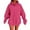 RD2, variant on Xijirk Women's Pullover Hoodies Drop Shoulder Solid Color With Front Pockets Stylish Lightweight Women's Pullover Hoodies for Weekend Comfort,RD1,3XL