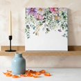 thumbnail image 3 of Ships Next Day Canvas Wall Art 8"x8", Eucalyptus Flower Wood Framed Canvas Print Painting, Sage Green Botanical Boho Leaf Pink Ready to Hang Small Picture Wall Decor for Home Bathroom Nursery Kitchen, 3 of 9