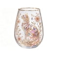 thumbnail image 1 of HWRETIE Hand Blown Crystal Whiskey Glasses Set Gold Rim Old Fashioned Tumblers Lead Free Heavy Base Bourbon Scotch Glasses Gift for Men 420Ml, 1 of 7