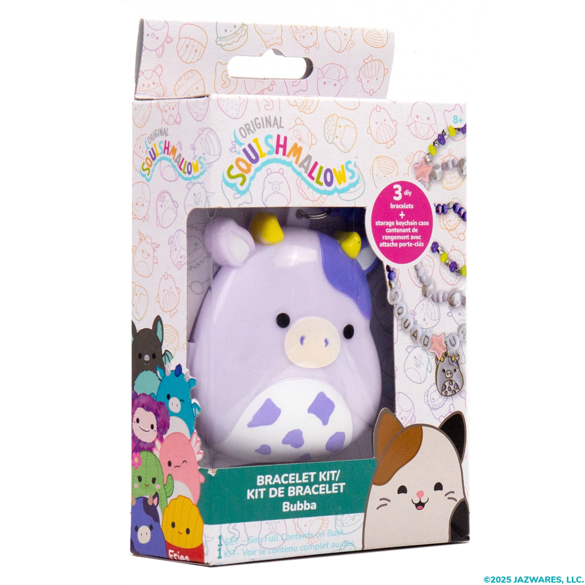 Original Squishmallows™ Bubba The Cow Bracelet Kit