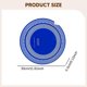 thumbnail image 5 of Tacómetro de plato giratorio Disco Estroboscopio Pruebas de alfombrilla Velocidad de rotación Azul, 5 of 9