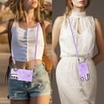 thumbnail image 6 of Crossbody Phone Case for Samsung Galaxy S23 Plus, Adjustable and Removeable Shoulder Strap 47", 6 of 16