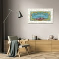 thumbnail image 3 of Susan Berman 40x19 Gallery Wrapped Canvas Wall Art Titled - Violette de Cannes, 3 of 4
