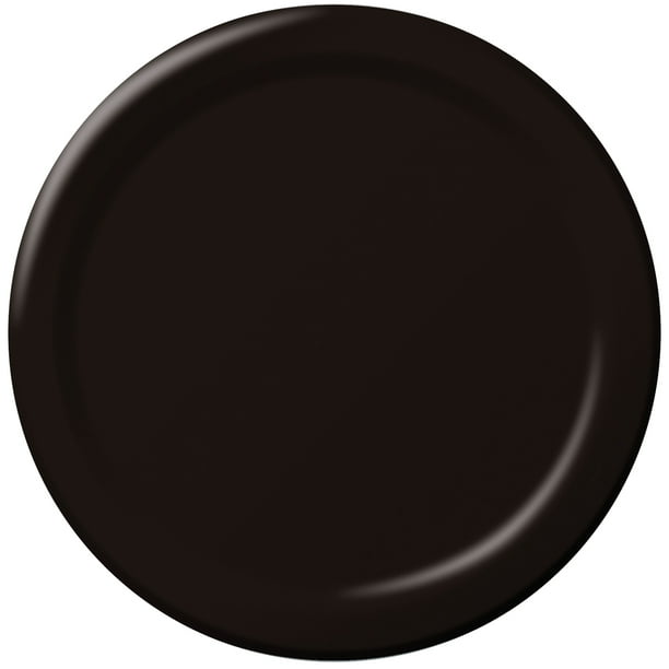 Assiettes 8,75" 24/pkg-Velour Noir