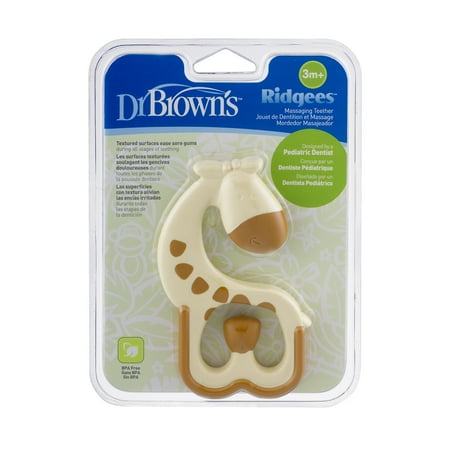 Dr Brown's Ridgees Massaging Teether 3m+, 1.0 CT