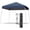 Dark Blue, variant on Canopy Tent, 10X10 FT Pop Up Canopy Outdoor Instant Tent Slant Legs with Carrying Bag, Portable Gazebo Shelter for Patio Deck Garden and Beach - 8X8 FT Canopy Cover (Pink)