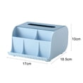 thumbnail image 3 of FNNMNNR Living Room Bedroom Roll Tissue Box Divided Space Saving Holder for Office Table Bedroom Living Room, 3 of 4