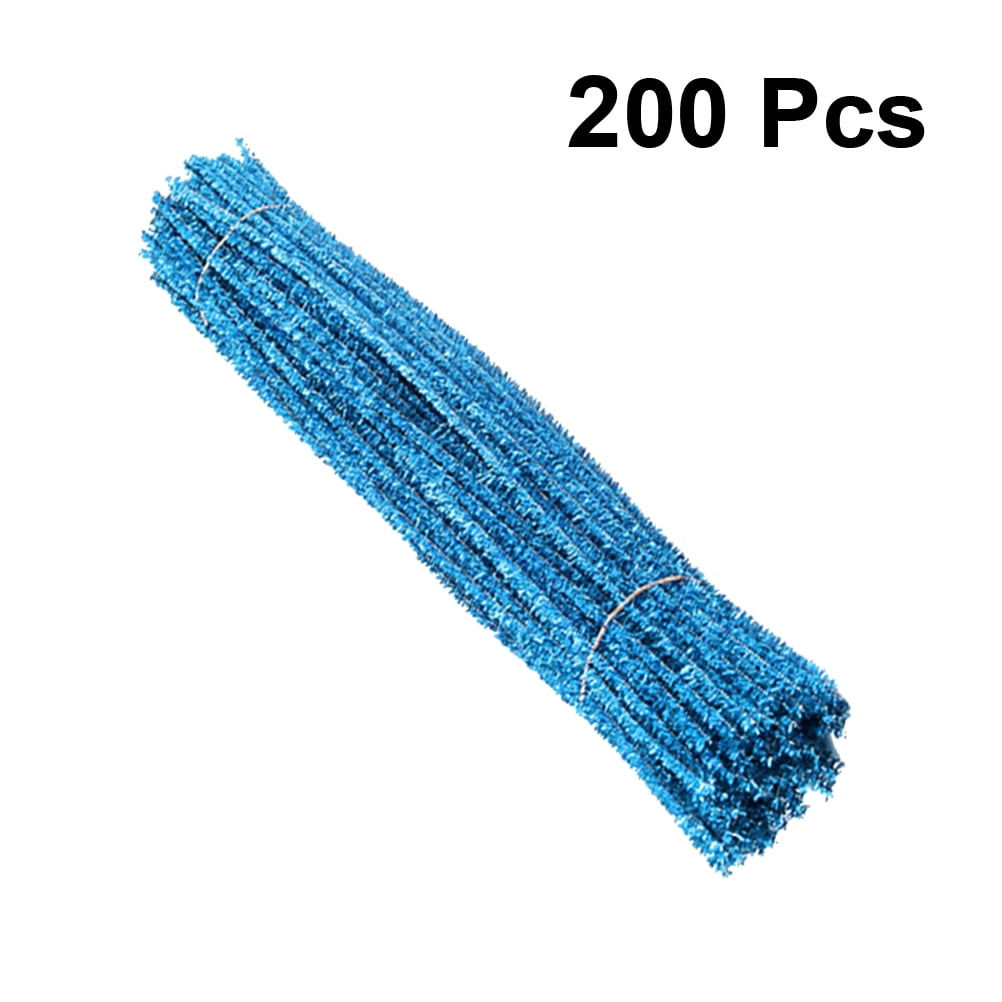 Etereauty Pipe Cleaner Crafts Chenille Wirecleaners Glitter Craft