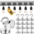 thumbnail image 1 of Ganchos de Almacenamiento DIYMAG Magnéticos 16 Piezas para Carga Pesada de 53.5 kg, 1 of 7