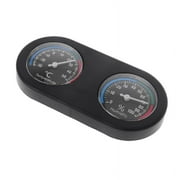 Terrarium Temperature Humidity Monitor Dial Thermometer Hygrometer for Lizard
