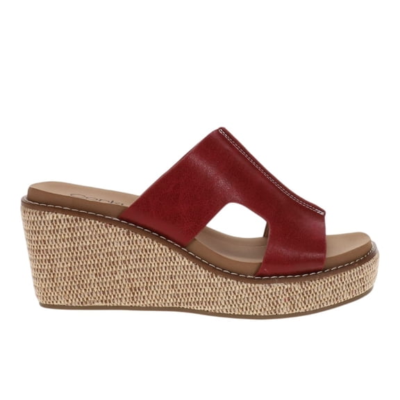 Corkys Womens Kiss N Tell Wedge Casual Shoes