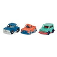 thumbnail image 2 of Battat- Wonder Wheels- Set of 6 Mini Toy Cars For Kids Race Car, Truck, Taxi, Police Car, Retro Car, 4x4 Pretend Play- Recyclable Materials - Mini Riders- 1 Year +, 2 of 3