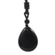 thumbnail image 5 of 2x Colgante De Gota De Agua Collar De Piedra Joyería Artesanal Resistente Para Unisex Ajustable Negro, 5 of 8