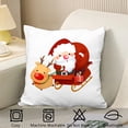 thumbnail image 4 of Xihbxyly Ofertas de Hoy Conjunto de Cojines de Lino para Decoración Del Hogar, Conjunto de Cojines con Papá Noel, Cojín para Coche, 4 of 6