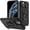 Black, variant on Case for iPhone 11 PRO, Camera Cover Phone Case with Rotation Ring Stand for Apple iPhone 11 PRO - Black