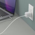 thumbnail image 2 of Belkin BoostCharge Dual USB-C GaN Wall Charger 45W White, 2 of 5
