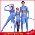 thumbnail image 2 of 2022 Nuevo Avatar 2 Cosplay Disfraz Película Jake Sully Neytiri Traje Zentai Monos Halloween Para Mujeres Hombres Niñas Niños, 2 of 4