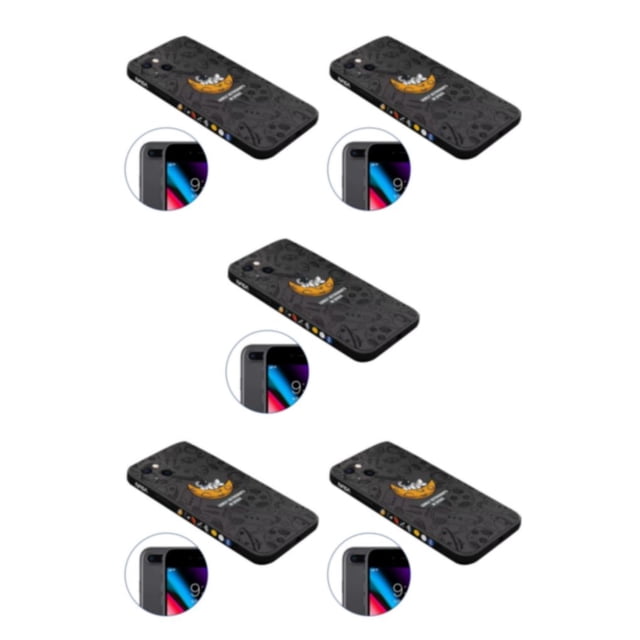 mmirethe 1/2/3/5 Mobile Phone Protective Case Drop Protective Heigh Lens Protection for X XS XR XS Max TYPE33