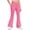 A-Hot Pink209, variant on JAJAHO Girls Flared Pants Fuzzy Lining Solid Color Thermal Flare Leggings With Pockets For Kids 5-16 Years Warm Versatile Trousers