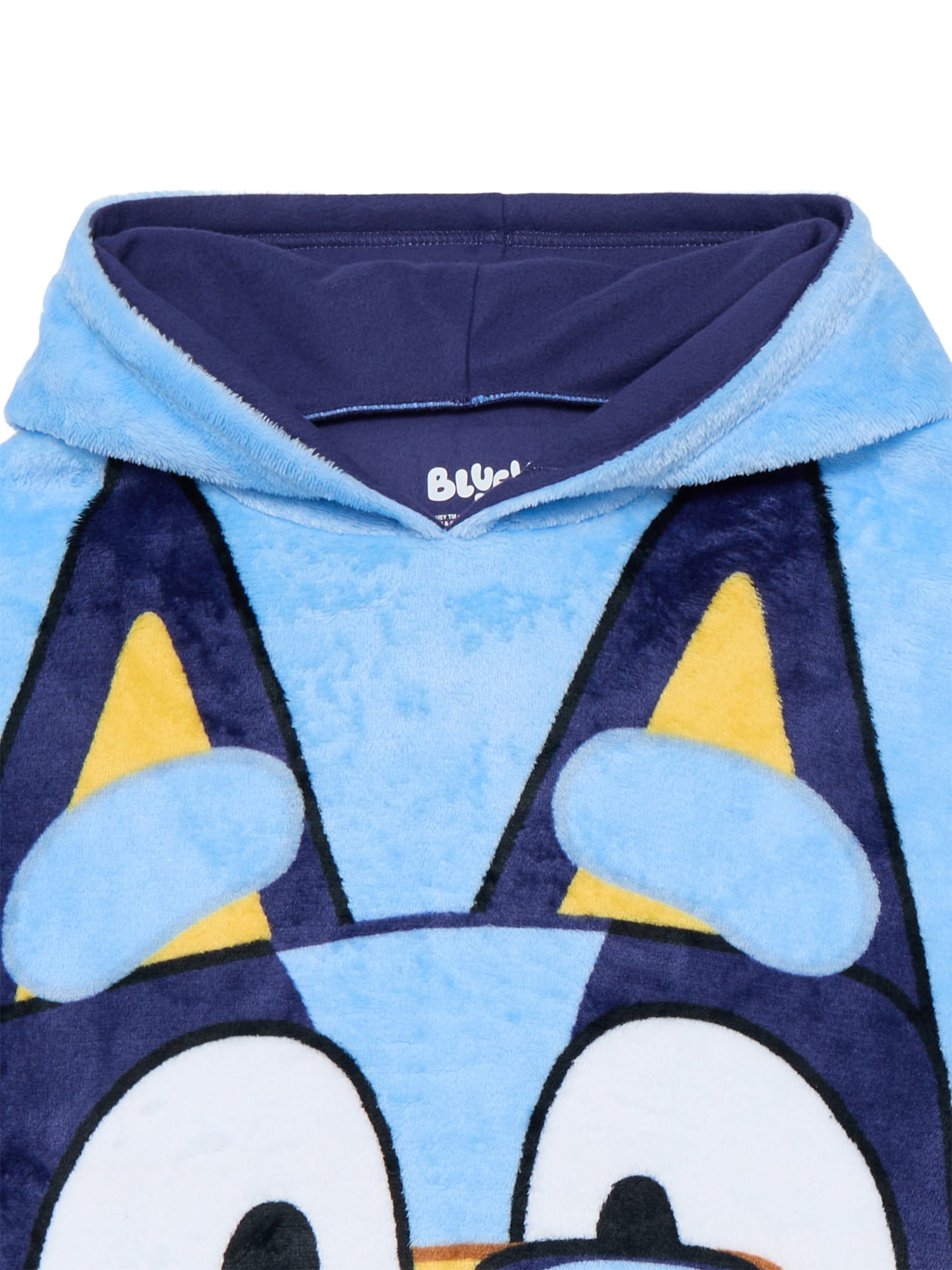 Bluey Girls Hooded Cozy Sleeper, Sizes S-XL