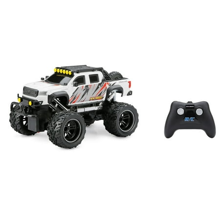 New Bright (1:16) Battery Remote Control Nissan Frontier 4x4 White Truck, 1688U-8H Child