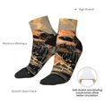 thumbnail image 6 of Naloa Playful Otter Tropical Beach Ankle Socks for Women Non Slip Socks No Show Socks Classic Low Cut Casual Socks Casual Socks, 6 of 7